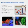 Gereedschap Sunsun HXS02 Elektrisch aquarium Automatische aquariumreiniger Waterverversing Vacuüm Grindafzuiging Zandwasmachine Filterpomp