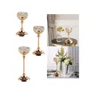 Candle Holders Pillar Holder Tall Elegant Modern Candlestick Tealight For Wedding Dining Table Mantel Coffee