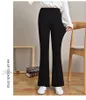 Autumn Spring Girls Korean Style Casual Boot Cut Flare Pants 413 år 240323