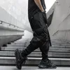 2023 Nieuwe Streetwear Broek Hip Hop Joggers Zakken Mannen Harem Casual Mannen Broek Enkellange Ribben Zwarte Broek Mannen ABZ696 J2rS #