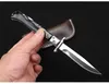 4 Style 9 -calowe włoski ojciec chrzestny Stiletto mafii nóż akrylowe uchwyty Acrylic Single Action Auto noże