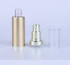 収納ボトル30mlゴールドエアレスプラスチックローションボトルとポンプ付きのボトル化粧品噴霧器または包装に使用できます