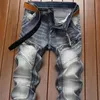 2024 Neue Stil Herbst Herren Jeans Vintage Feste Farbe Klassische Jeans Frühling Männer Slim Fit Elastic FI Denim Hosen Männlich NZ19 f6ja #