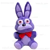 Bonecas de pelúcia 20cm fnaf brinquedos de pelúcia kawaii freddys animal foxy bonnie urso ribbit brinquedos de pelúcia em estoque presente de aniversário de pelúcia para crianças t240325