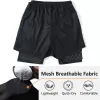 Heren Anime 3D-print Gym Dubbellaags shorts 2-in-1 Buiten Joggen Prestatieshorts Zweetabsorberend Ademend Sneldrogend i54n#