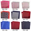 Handkerchiefs New cartoon 32 x 32cm large handle mens Paisley geometric point pocket square mens Paisley casual Hanks mens clothing Y240326