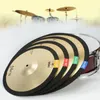 2024 1 PCS Elastic Belt Dampener Trumming Practice Pad Cymbal Mute Practice Silencer Pad Drum Kit Parts Accessories