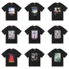 paars shirt paars merk t-shirt mannen vrouwen zomer shirts ronde hals katoenmix letterprint casual korte mouwen oversized kleding designer t-shirt voor heren