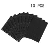 Alben 10pcs Stempel Stempel Stempel Stempel Sammlung Stempel Album Holds Blätter klare PVC Looseleaf Inners Nachfüllseite nicht enthalten Cover enthalten