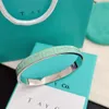 Luxury Designer Bangle Women Boutique Charm Bangle 925 Silver High Quality Bangle New Fashion Love Jewelry Birthday Wedding Christmas accessory Bracelets