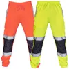 Pantalones de hombre Monos reflectantes Entrenamiento multibolsillo Pantalones deportivos Hombres Trabajo en carretera Monos de alta visibilidad Trabajo Pantalones casuales W5vW #