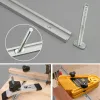 Joiners 300800mm Woodworking Chute Rail Ttrack TSLOT MITER TRACK JIG T SCREW FIXTURE SLOT 19X9.5mm Table Saw Router Table Diy Tools