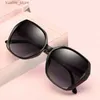 Sunglasses --125-150 Myopia Polarized Light Sunglasses Womens Optical Prescription Custom Large Frame Glasses Hyperopia +175 +200 L240322