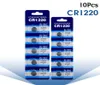 10pcs CR1220 3V Hücre Pil İzleme Düğmesi ECR1220 DL1220 LM1220 KCR1220 Kobotlar Yüksek Kalite CR 1220235P8935049