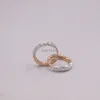 Hoop Huggie Authentic 18K Rose Gold Kolczyki Women Rzeźbiona powierzchnia nici Prawdziwa złote kolczyki obręcze okrągłe biżuterię 12 mm Dia Prezent 240326