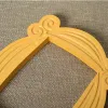 フレームテレビシリーズフレンズハンドメイドモニカドアフレームウッド黄色のフォトフレームコレクションホーム装飾コレクションコスプレギフト