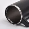 First generation Stainless steel thermos cup with handle portable car cup Large capacity vacuum ice bullion cup