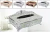 1 STÜCK Elegant Gold Tissue Box Cover Chic Serviettenetui Halter el Home Decor Organizer12049248