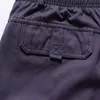 Pantalon cargo pour hommes, plus la taille 6XL, style safari, poches, cott cool, élasticité de porte, ample, grande taille, vert armée h3rC #