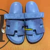 Chypre Sandaler för kvinnors klassiska läder Sandal Summer Casual Slides Shoes Flat Walking Slipers Sliders Storlek 35-42