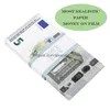 Other Festive Party Supplies Wholesale Top Quality Prop Euro 10 20 50 100 Copy Toys Fake Notes Billet Movie Money That Looks Real Dhn6D