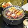 Grills Indoor Barbecue Grill Charcoal Grill Cooking Household Use Heating Outdoor Smokefree Household Products Camping Barbecue Grill