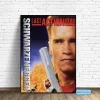 Calligraphy Last Action Hero (1993) Movie Poster Cover Photo Print Canvas Wall Art Home Decor (Unframed)