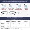 Męskie okulary ramy Ultralight Showia okulary pełne wygodne kwadratowe optyczne 9825 240322