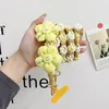 120 cm schöne 3d Blumen Lanyards Schlüsselbund Vintage Neck -Gurt -ID -Kartenschlüssel DIY Hanging Seil Mode Sonnenblumen Lächeln Mädchen Crossybody Lanyard für Handykoffer