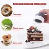 2024 Plastisk handhållen pulver Shaker Mesh Flour Bolt Sifter Manual Sugar Icing Shaker Baking Shaker Sieve Diy Kitchen Tool