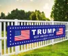 Accessori Trump Keep America Great Again 2024 Banner con 4 occhielli in poliestere per pubblicità da giardino Decorazione da appendere per interni ed esterni