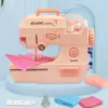 Machines Portable Sewing Machine Mini Household Electric Sewing Machine With Presser Foot Pedal Home Crafting Mending Tools Toys For Kids