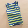 New 2022 Summer Tank Top For Girls Striped Children Undershirt Cotton Kids Underwear Model Teenager Camisole Baby Singlets Clothing