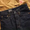 Red Tornado 2000t avsmalnande jeans All-Seas 14oz Seedge Denim Pants Men sköljs l9eg#