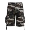 Camoue Shorts Hommes Cargo Genou Pantalon Été Tactique Gym Militaire Ripstop Shorts Cott Formation Randonnée Blanc Bermudes Grande Taille L2Gf #