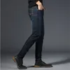 black Distred Jeans Blue Men's Fi Jeans Busin Casual Stretch Slim Jeans Trousers Denim Pants Male Urban Clothes 28-40 y9Ff#