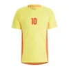 James 2425 Colombia Soccer Jerseys Kids Kit Columbia National Team voetbalshirt Home Away Set Camisetas 2024 Copa America D.Valoyes Arango Cuadrado JJ 3.26