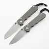 High End 25th Anniversary Zakmes S35VN Stone Wash Blade TC4 Titanium Legering Handvat Outdoor Camping Vissen EDC Pocket Folder messen met Doos