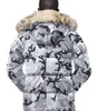 2024 Winter Men Kurtki Real Coyote Fur Projektant Homme Puffer Outdoor Windbreaker Jassen Owezyjna odzież z kapturem Fourrure Manteau Down Purt Hiver Parka