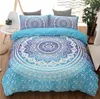 Bohemian Threepiece Litting Sets Full King King Queen Size Imprimé Couper à couverture Pouteau Brand Couettes de lit de créateur chic