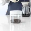 Matburkar Canisters 500 ml Elektriskt vakuumglas Jar Intelligent burk Matförvaring Container Kök Kaffebönor och te förseglade jarl24326