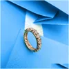 Band Rings Designer Ring Luxury Women Charm Diamond Ladies Jewelry Man Fashion Classic Never Fading High Quality Siery Nice Anniversa Ottgo