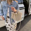 Designer Luxury fashion tote bags Wallets Thailand Beach Tourism Style Handheld Womens Bag 2023 New Fashionable and Fashionable Grass Woven Womens Bag