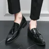 Chaussures habillées de haute qualité mariage hommes Oxford Society costume décontracté affaires mocassins légers