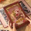 Albumy Kawaii Rabbit A5 Kpop Binder Photocard Holder Idol Album fotograficzny z 20pcs Wewnętrzne strony Kotokardy Zbieraj książeczkę artykuł