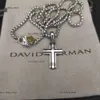 David Yurma Halskette Armband DY Armband Designer Kabel Armband Modeschmuck für Frauen Männer Gold Silber Perlenkopf Kreuz Armreif Dy Jewelry 482