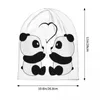 Bérets mignon Panda amour casquette ours motif animal mode unisexe Ski Skullies bonnets chapeaux été chaud double usage Bonnet tricot chapeau