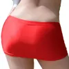 Sexy Skirt Skirts Womens low rise mini skirt solid color elastic waistband underwear mini skirt transparent super pencil skirt beach suit 24326