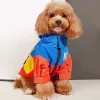 Ceketler Yeni Pet Köpek Su Geçirmez Ceket Kapşonlu Köpekler Kediler Yağmurluk Köpek Sport Hoodies Pet Moda Ceket Kış Sıcak Giysileri