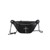 38% OFF Designer bag 2024 Handbags Solid Color Trendy Personality Cool and Handsome Cross Skull Dark Gothic Style One Shoulder Crossbody Chain Womens